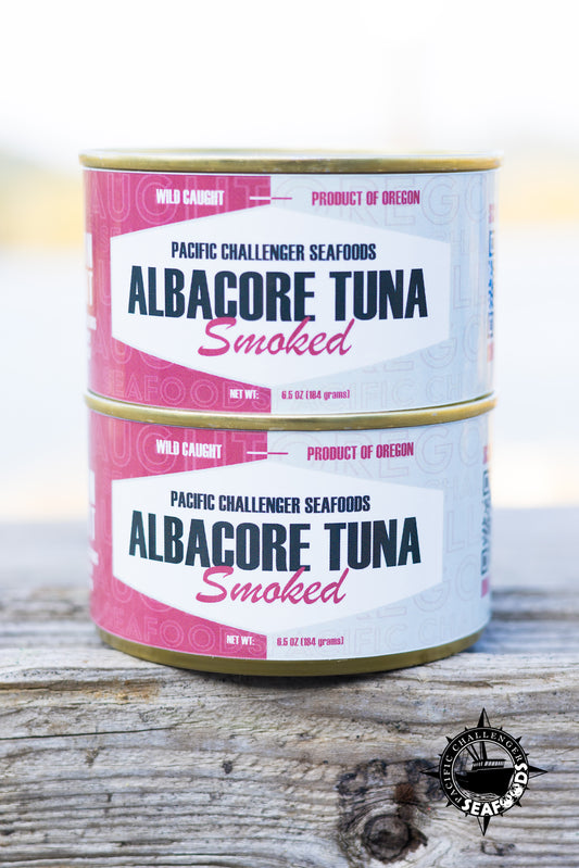 Premium Canned Albacore Tuna (Smoked)