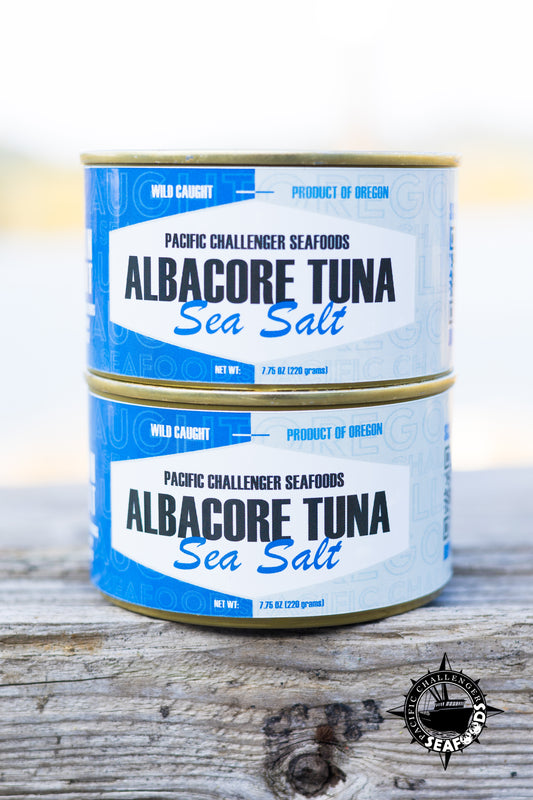 Premium Canned Albacore Tuna (Sea Salt)